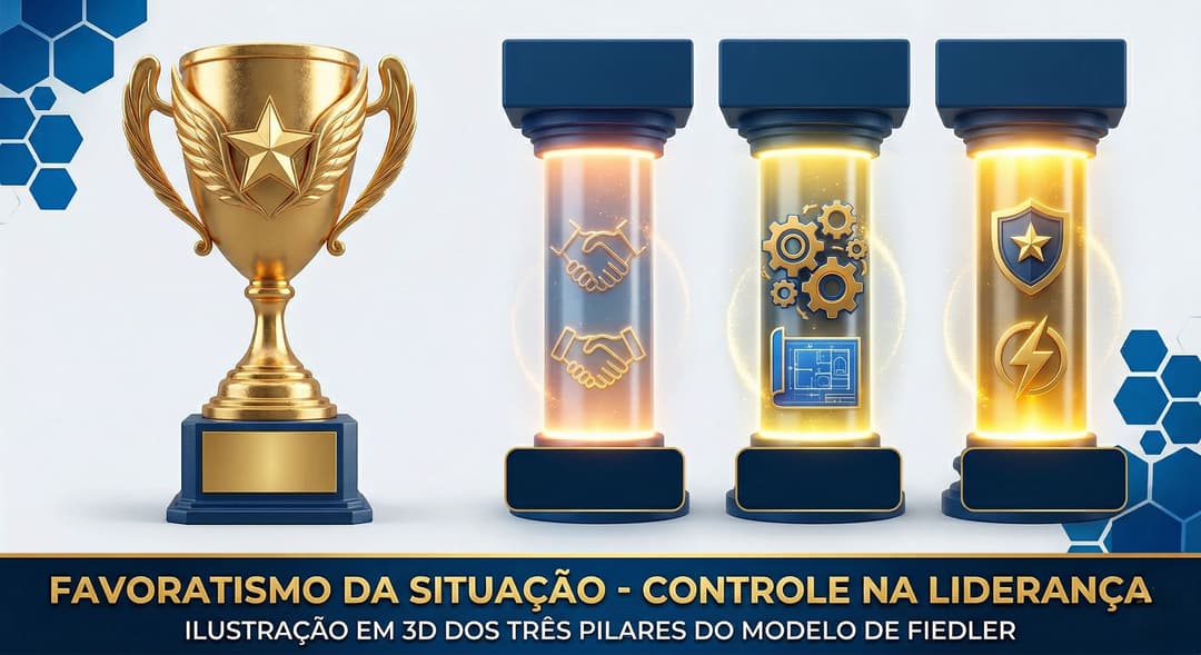Favorabilidade da situação no Modelo de Fiedler: os três pilares relação líder-membro, estrutura da tarefa e poder de posição