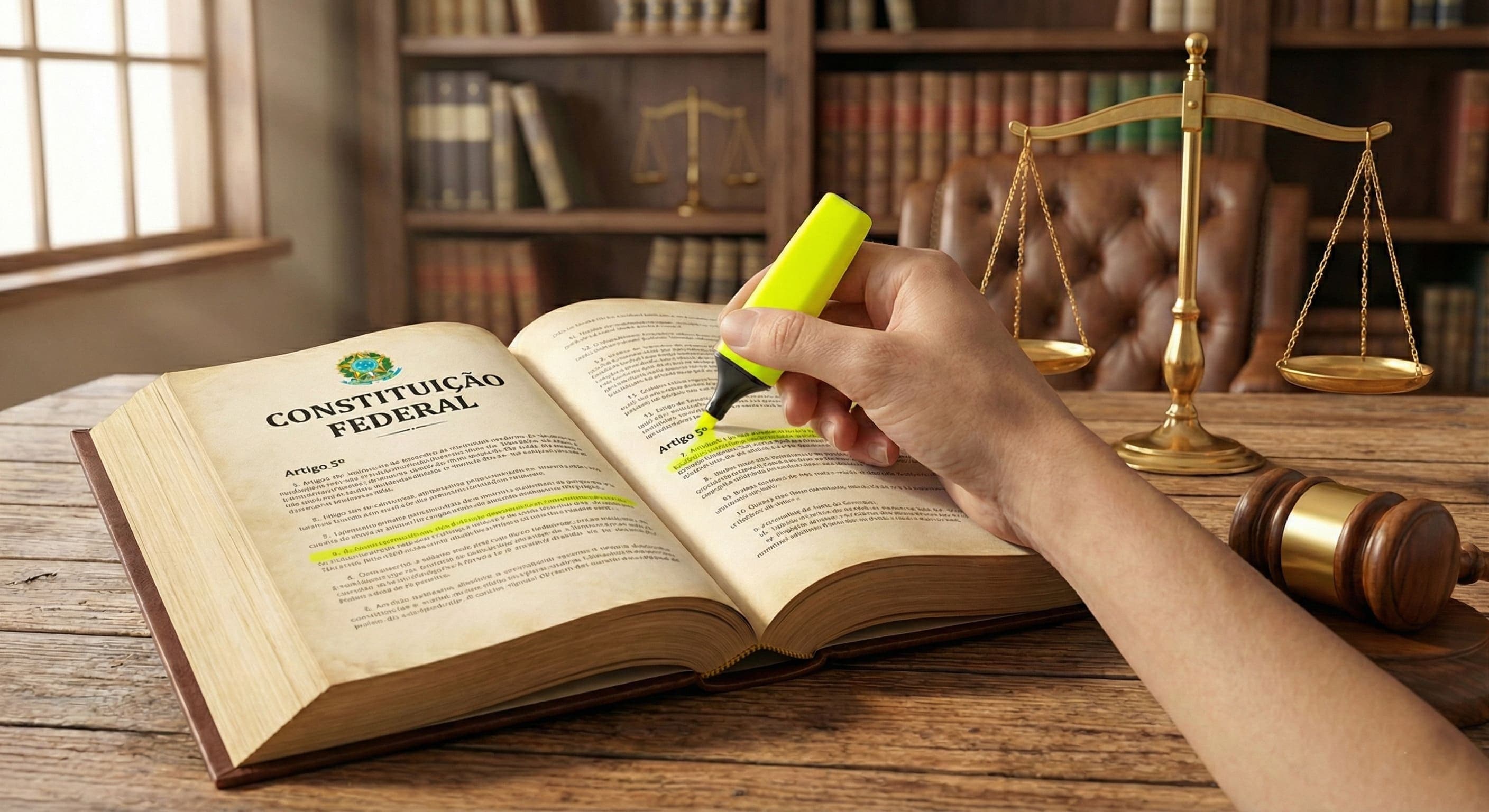 image Artigo 5º da Constituição: O "Top 10" incisos que sempre caem (Vida, Liberdade, Propriedade)