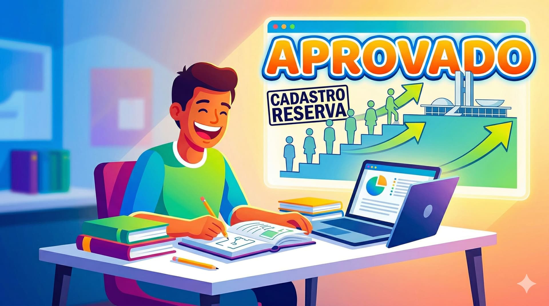 Capa do post: Concurso com Cadastro Reserva: Vale a Pena Tentar?