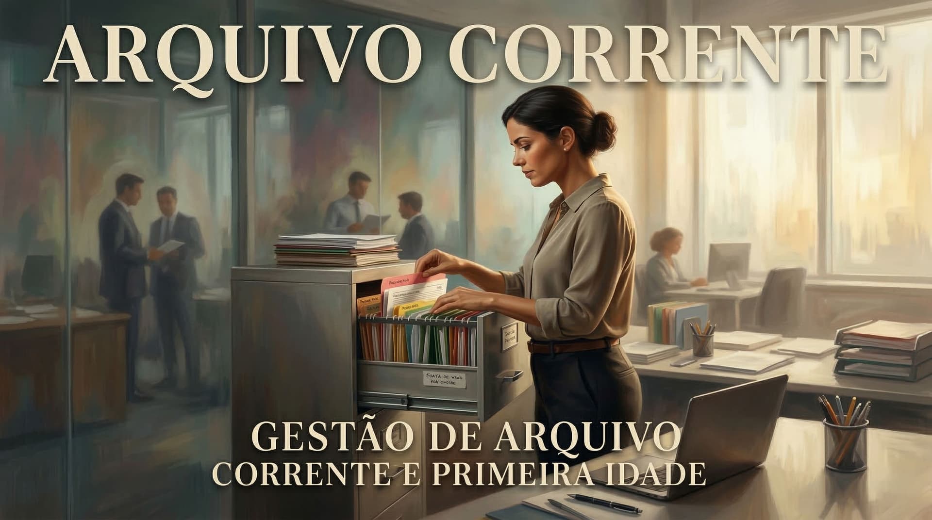 Capa do material: Arquivo Corrente: O arquivo da Primeira Idade