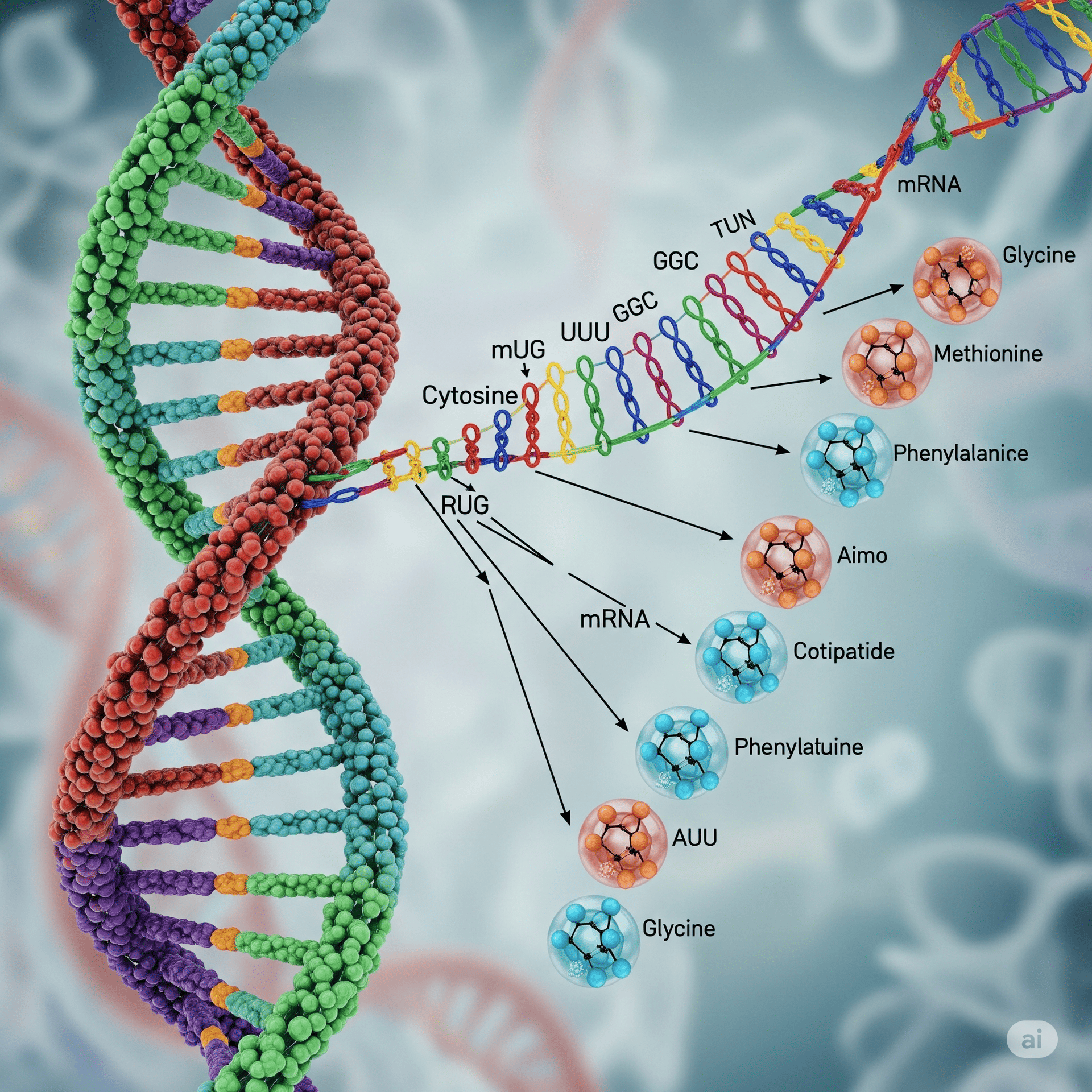 Capa do material: Replicação, transcrição e tradução do DNA