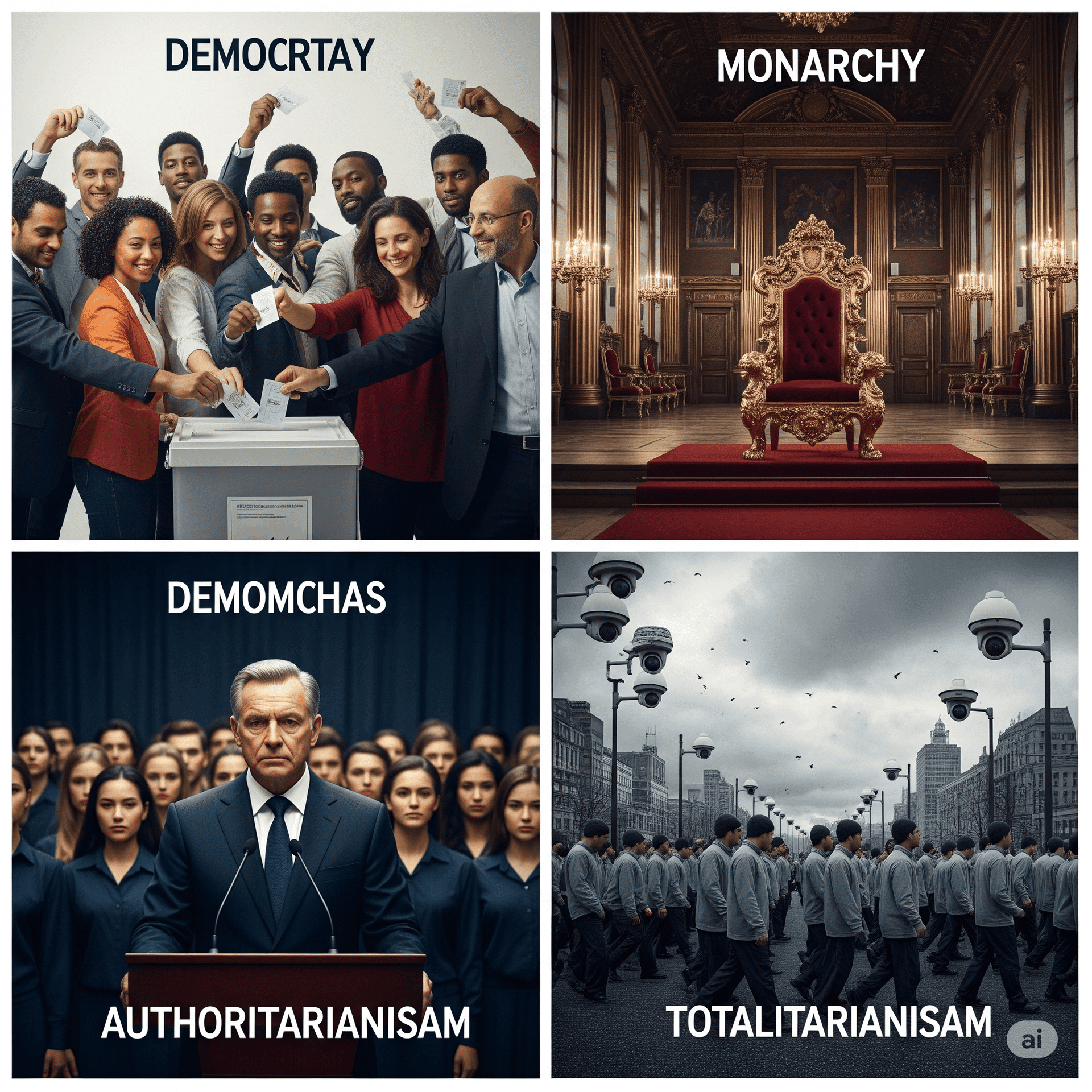 Capa do material: Sistemas políticos