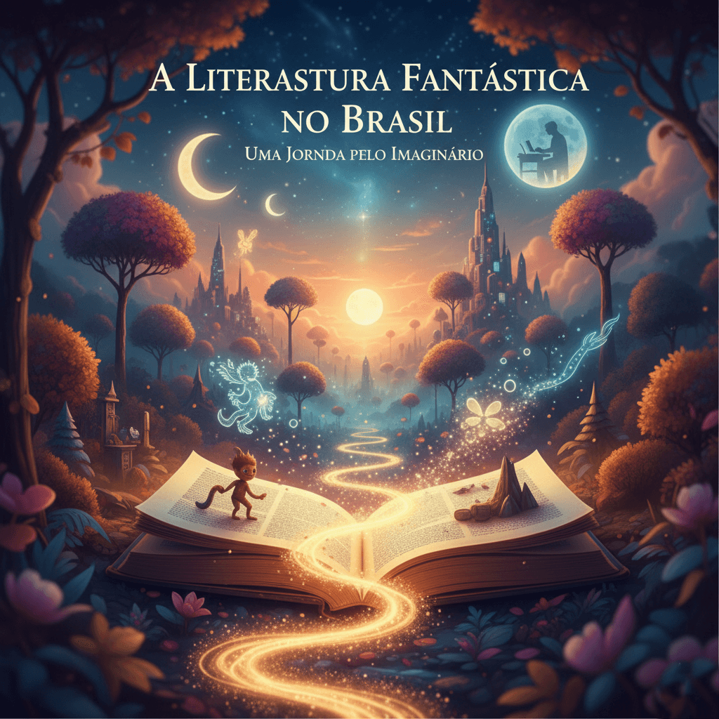 Capa do material: A Literatura Fantástica no Brasil