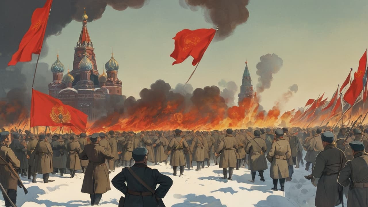 Capa do material: Consequências da Revolução Russa