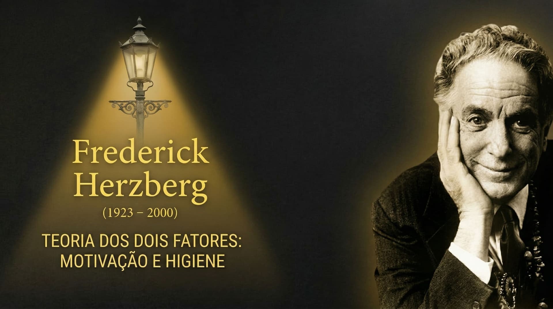 Capa do material: Teoria de Herzberg: Teoria dos Dois Fatores