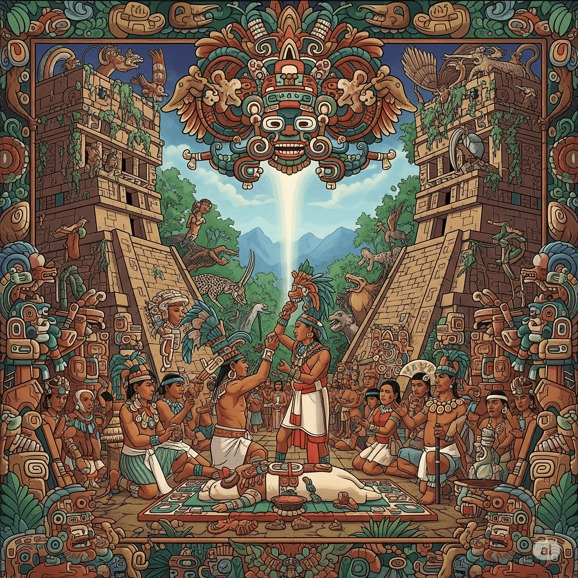 Capa do material: Civilizações pré-colombianas: Religião e mitologia