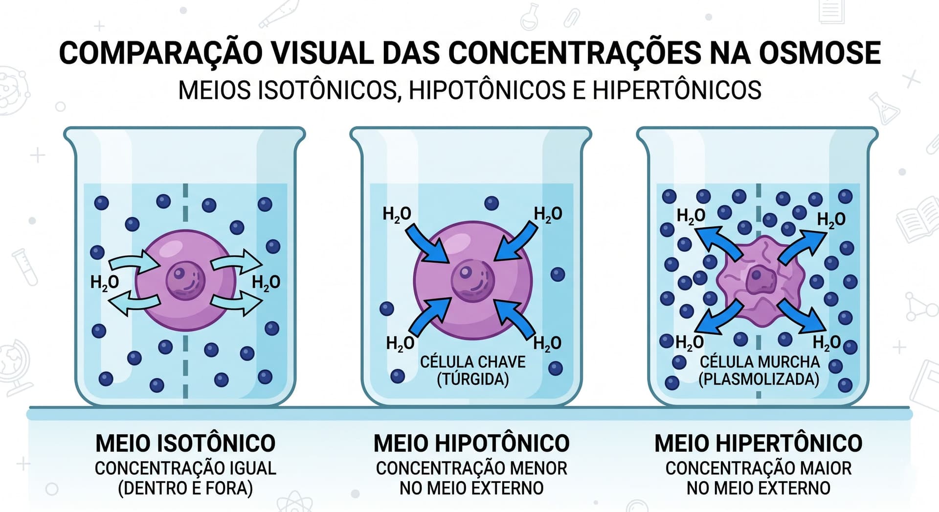 Capa do material: Osmose