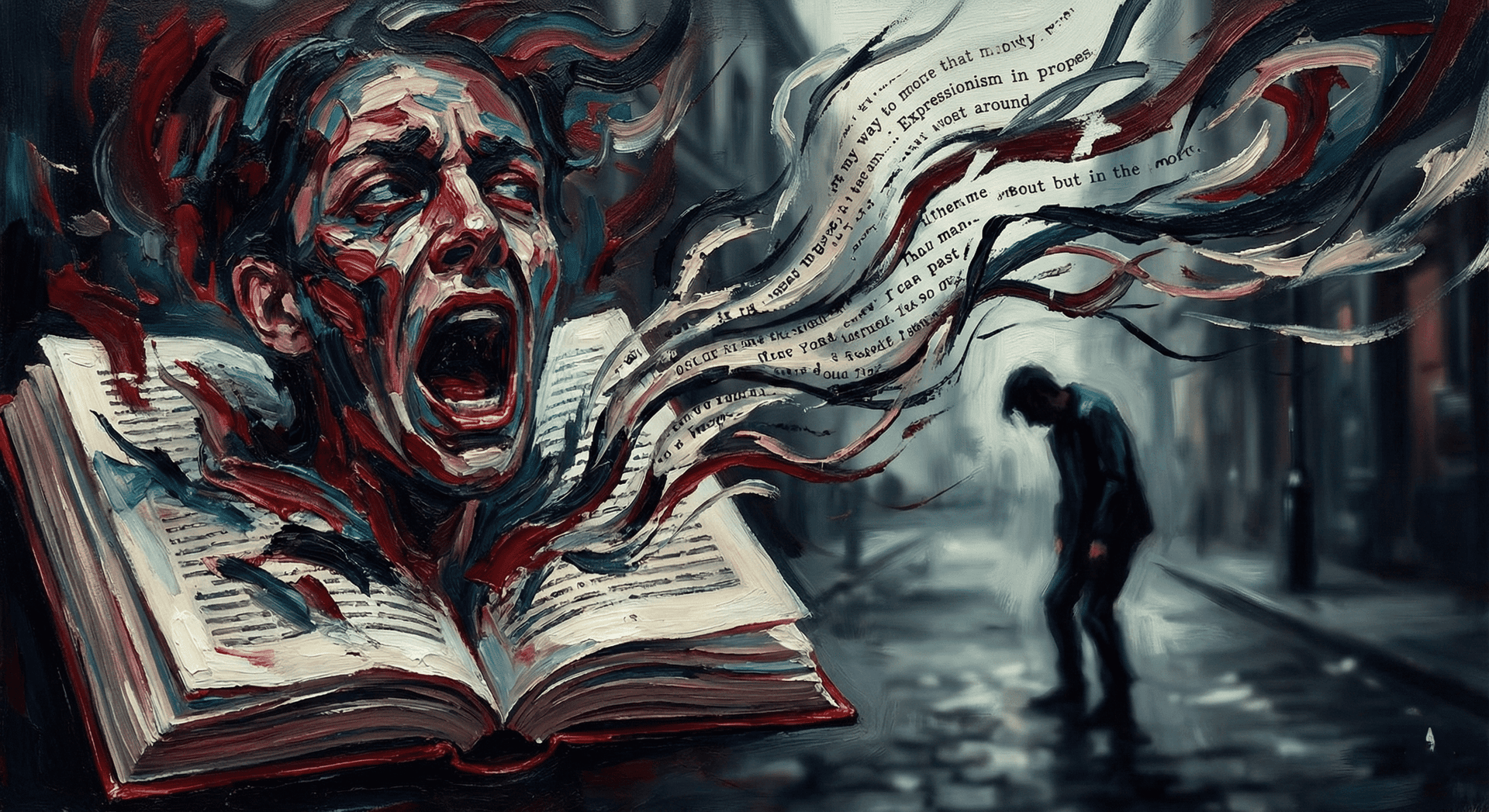 Capa do material de apoio: O que é o Expressionismo na Literatura?