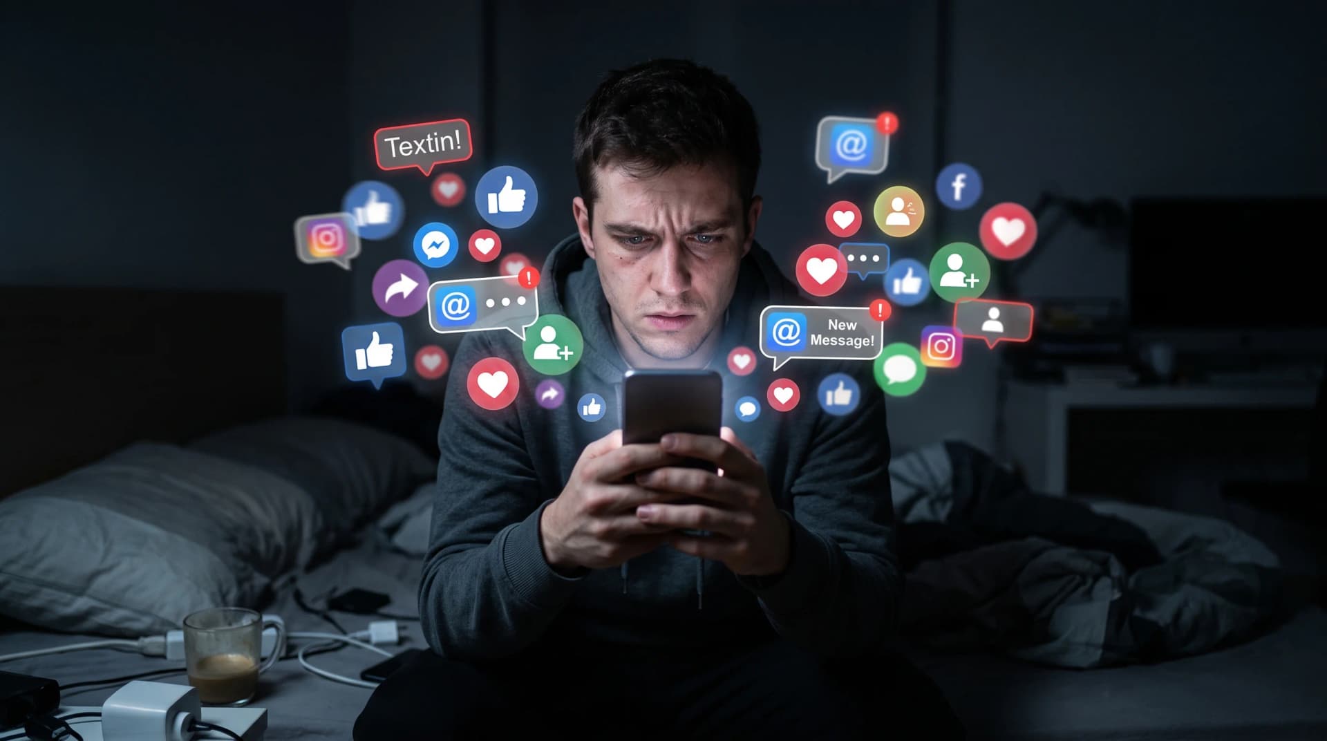 Capa do material: Quais são os principais riscos das redes sociais?