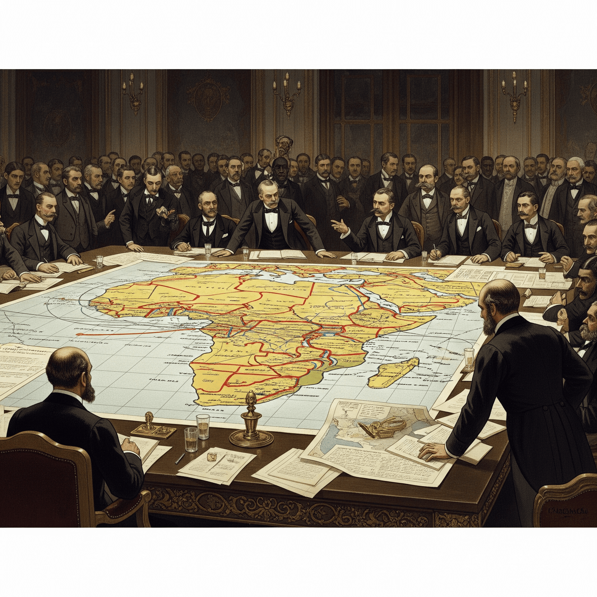 Capa do material: Imperialismo: Conferência de Berlim