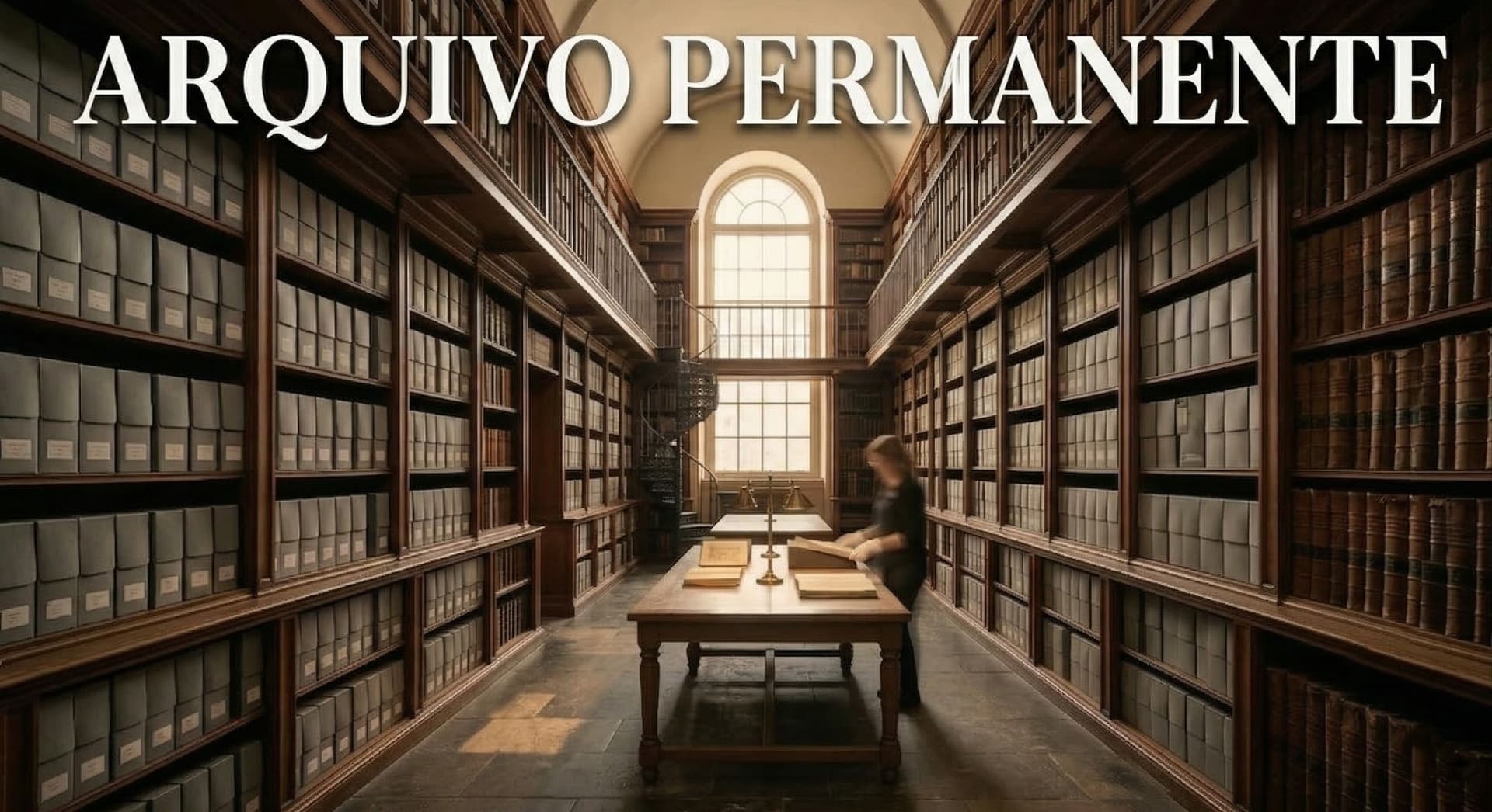 Capa do material de apoio: Arquivos Permanentes: O Resumo Completo