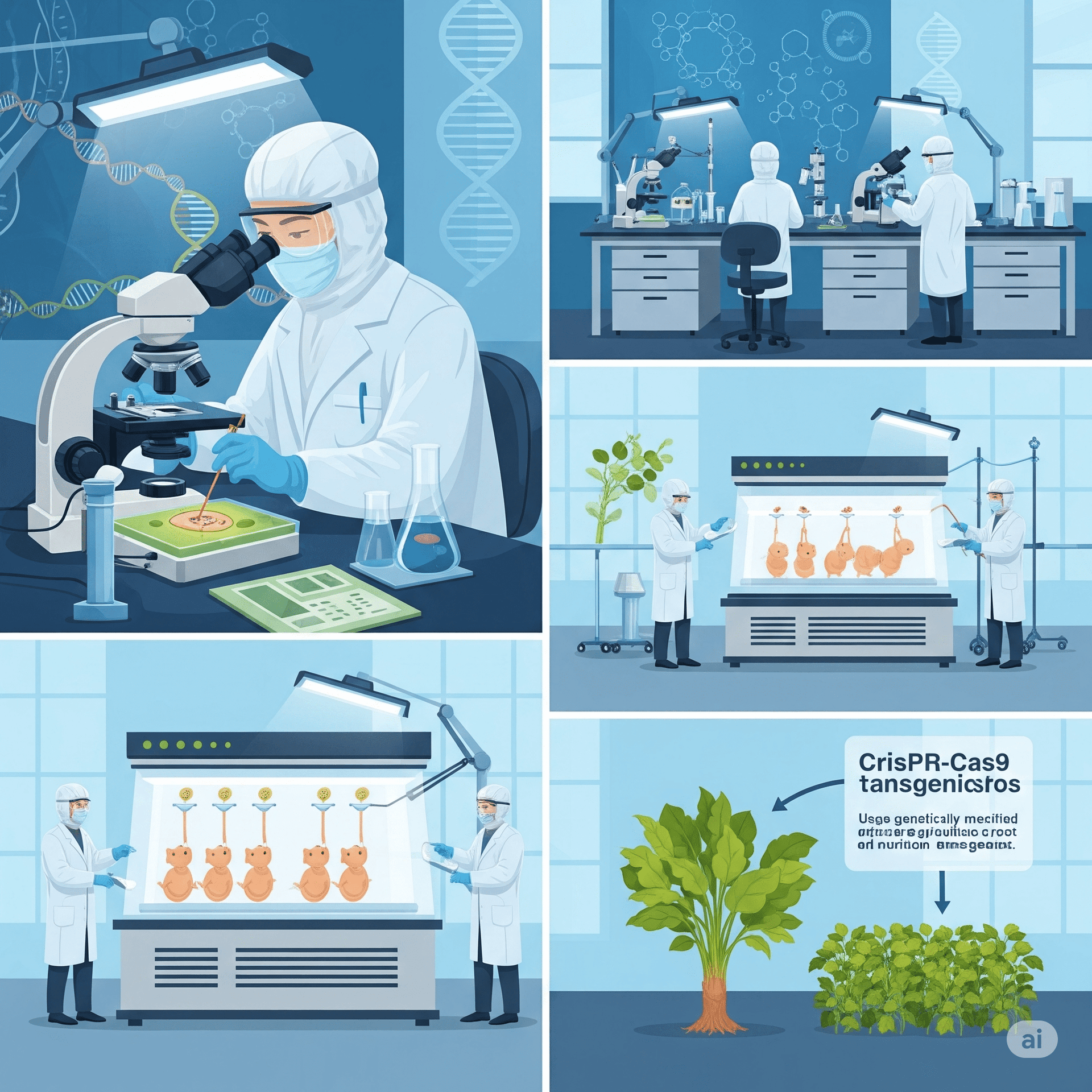 Capa do material de apoio: Biotecnologia: técnicas de manipulação genética, clonagem e transgênicos